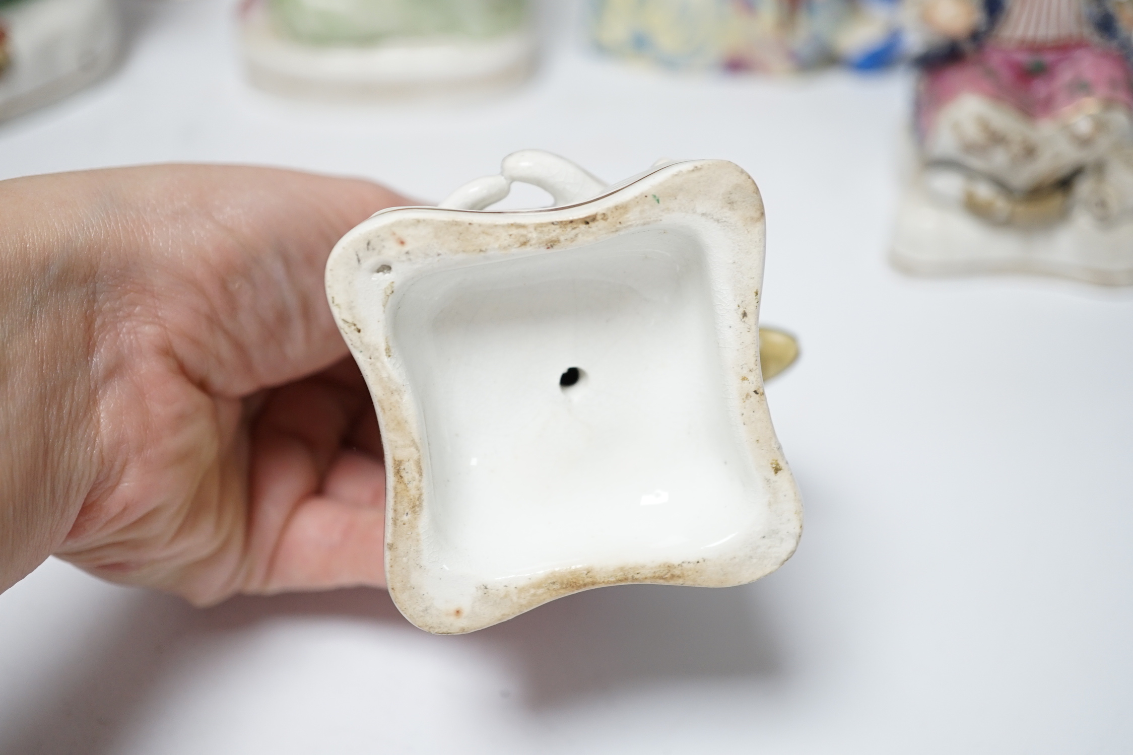 A group of Victorian and later ceramics including Staffordshire